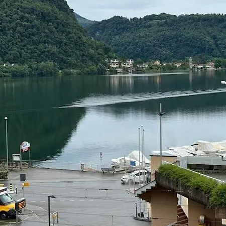 Apartment Neue Gartenwohnung Mit Sicht Auf Den Luganersee *